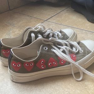 Womens PLAY comme des garçons converse